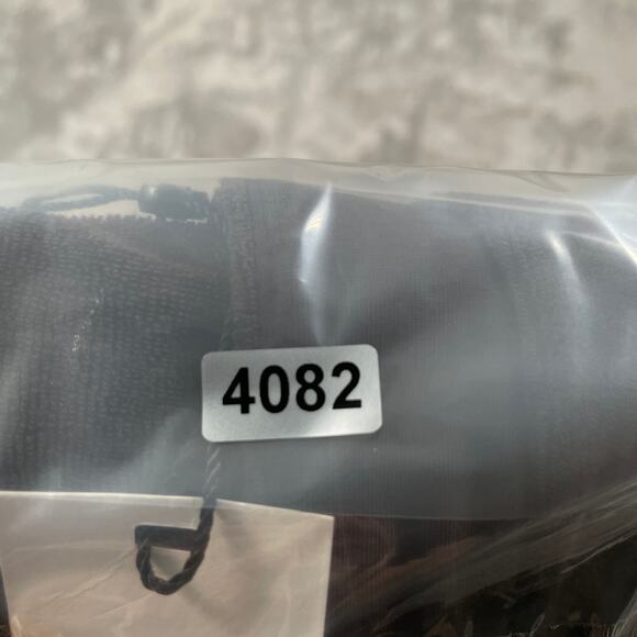 Me+Em Crop Top Womens 2 Brown Towelling Bralette Smocked Terry Cloth Minimal New - Picture 10 of 10